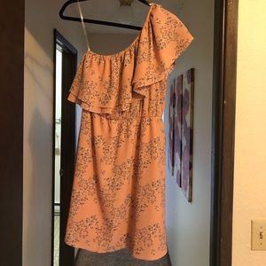 Lush from Nordstrom one shouldered dress
